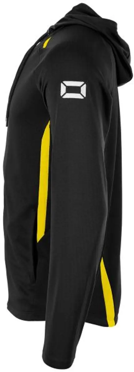 Stanno Stadio Hooded Full Zip Top - Zwart S