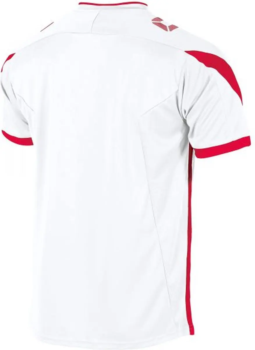 Stanno Drive Match Shirt 152 - Wit/Rood - afbeelding 6 van 6