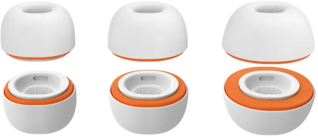 Selected SBG 3 Pack Siliconen Oordopjes - S/M/L - Wit