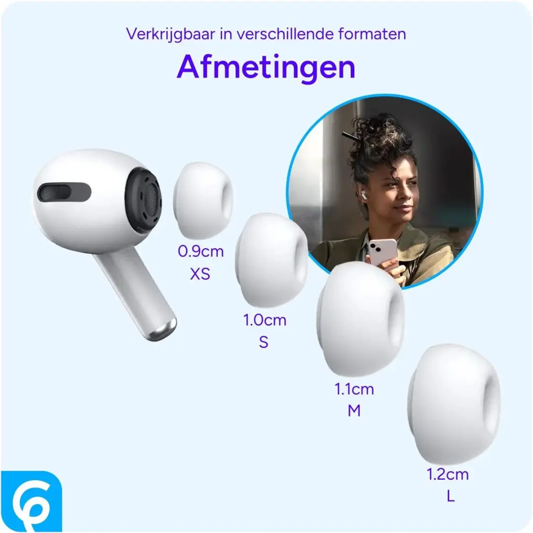 Selected Siliconen Oordopjes S/M/L - 3 Stuks - Wit