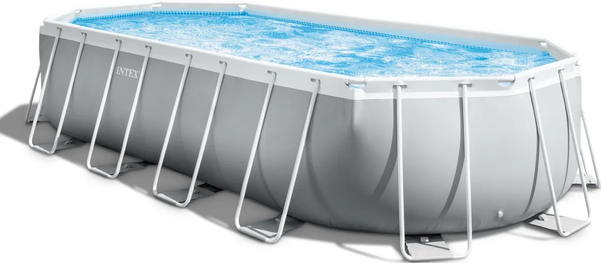 Intex Prism Frame Ovaal Opzetzwembad 610x305cm