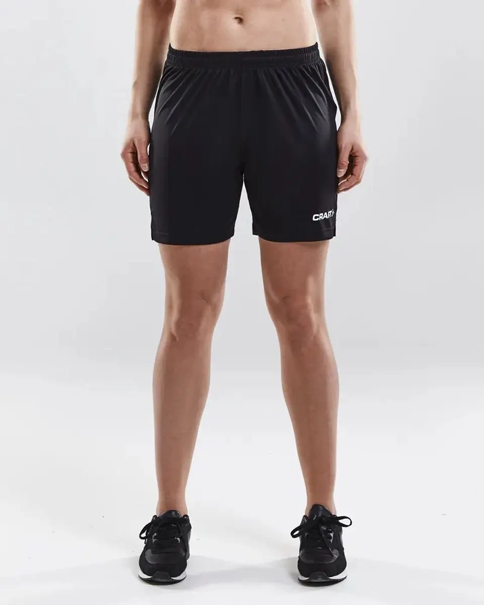 Craft Squad Short Solid Jr 158/164 - Zwart/Wit