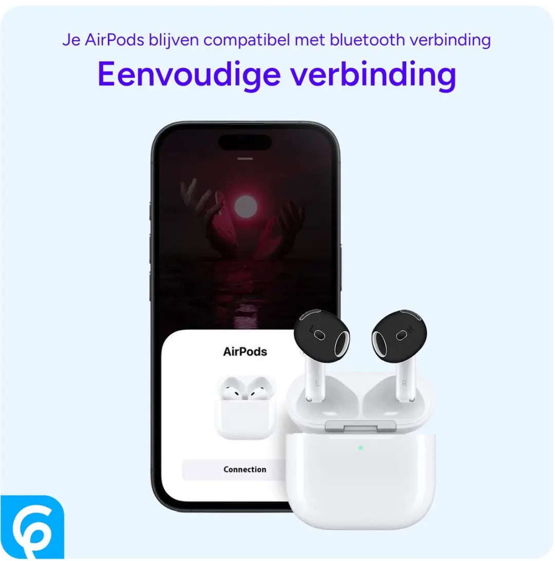 Selected Oordopjes AirPods Max Siliconen Zwart