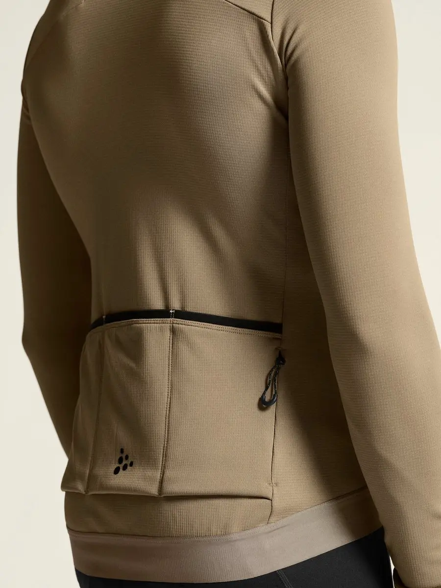 Craft Adv Bike Subz LS Jersey M - Taupe