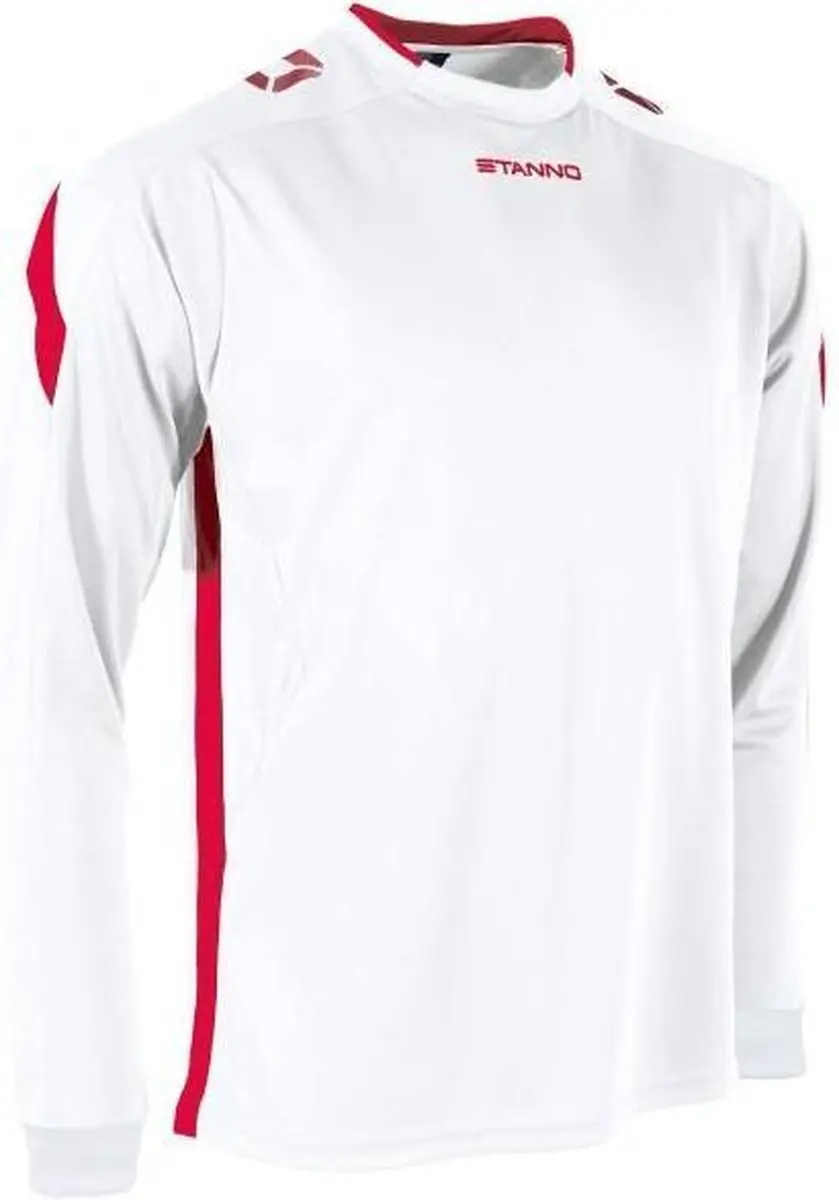 Stanno Drive Match Shirt LS XXL - Wit/Rood