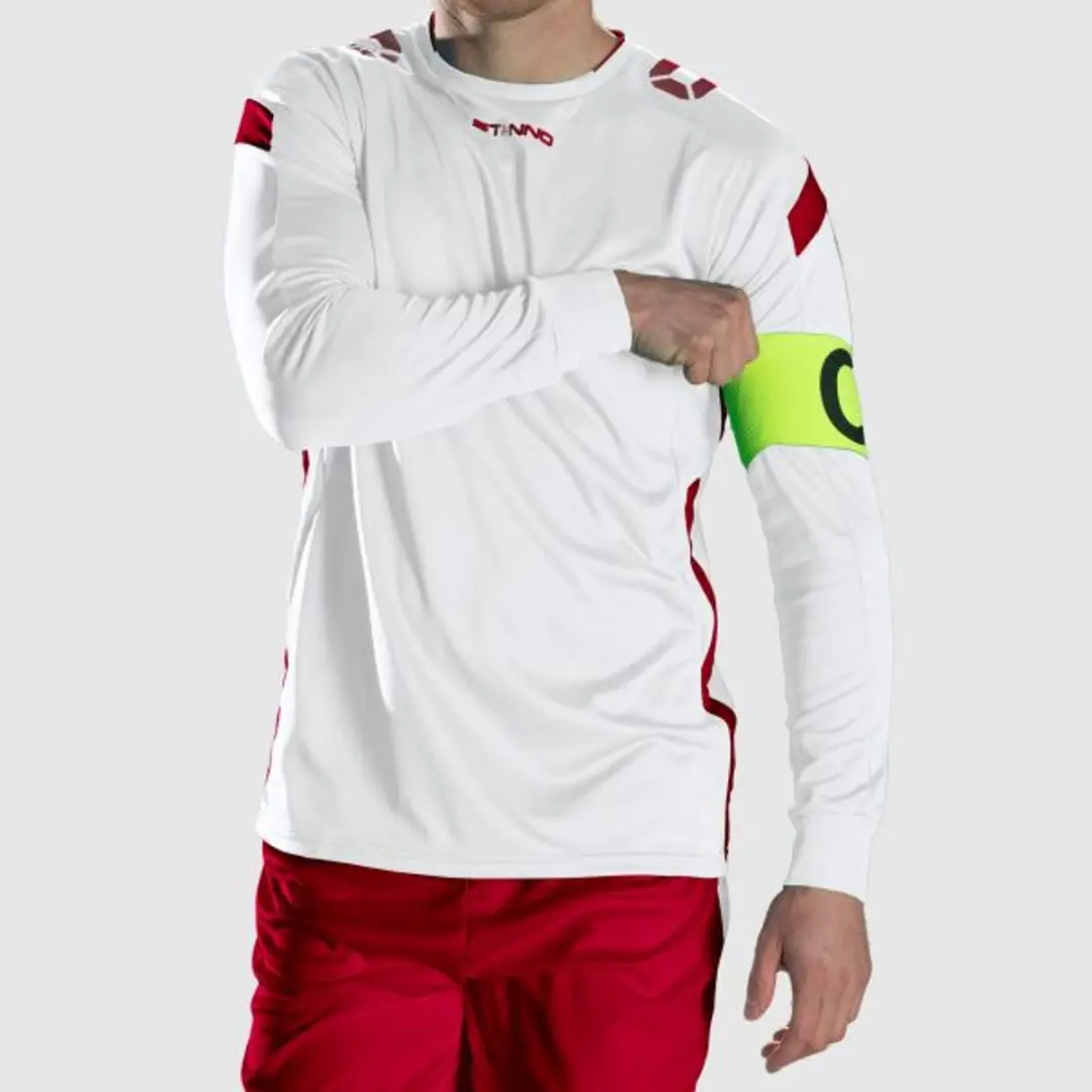 Stanno Drive Match Shirt LS XXL - Wit/Rood