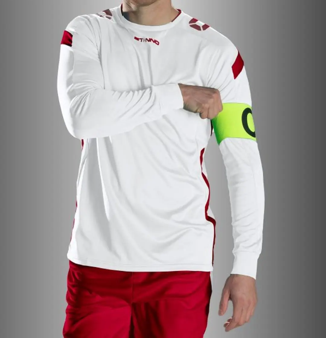 Stanno Drive Match Shirt LS XXL - Wit/Rood