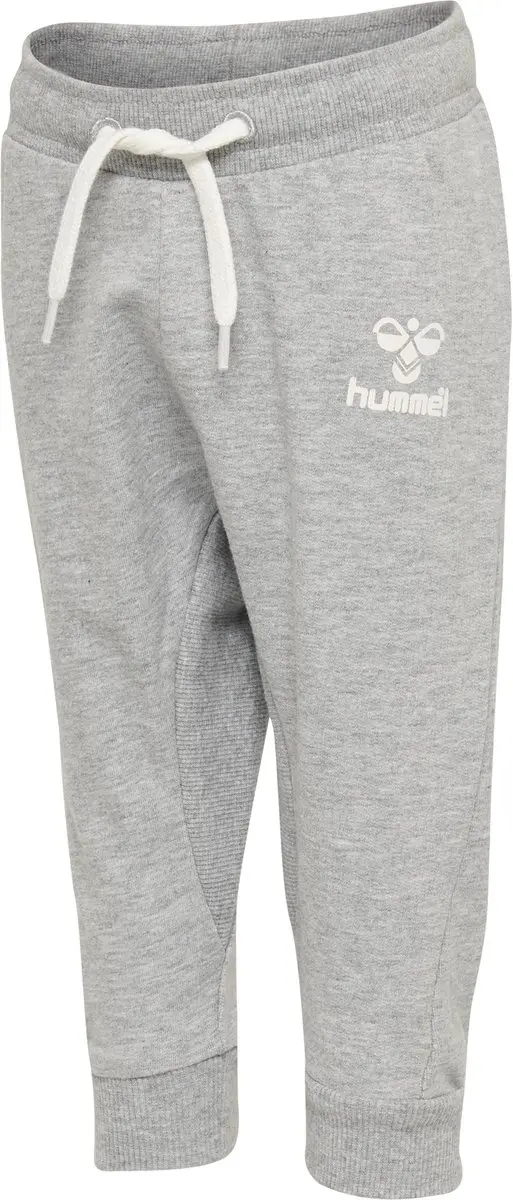 Hummel Apple Pants Kinderjoggingbroek - Grijs Gemêleerd