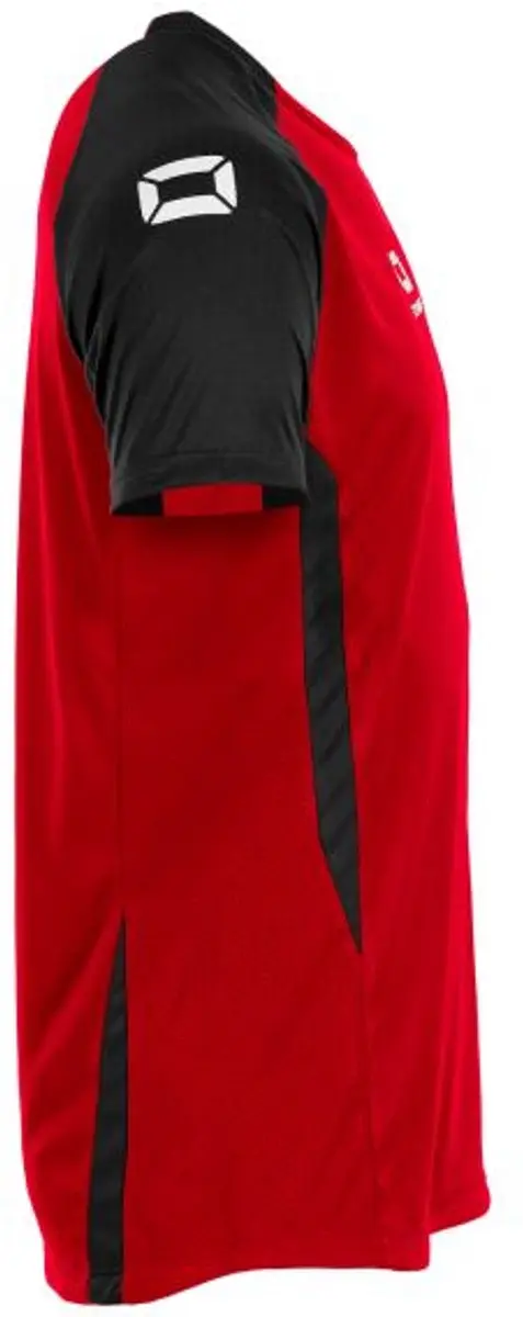 Stanno Stadio T-Shirt - XL - Rood/Zwart