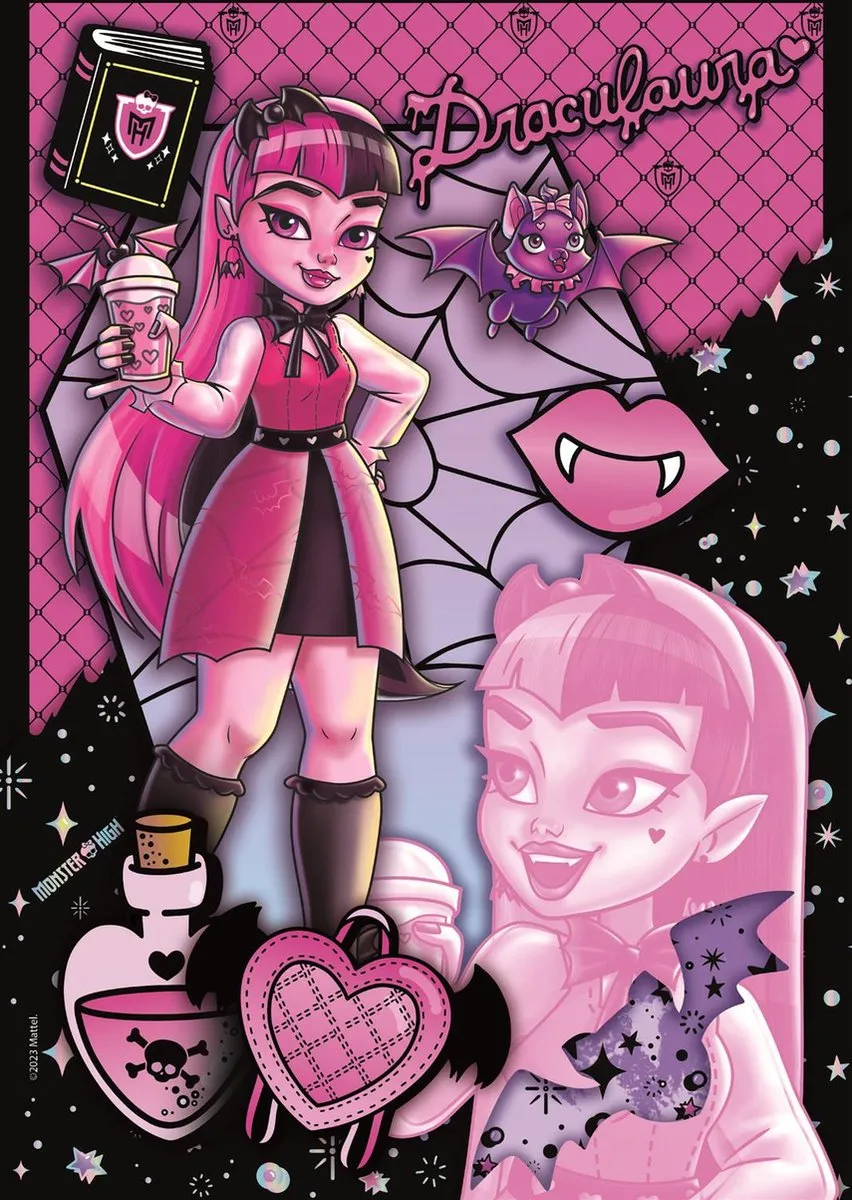 Clementoni Monster High Coffin Pack Draculaura Puzzel 150 Stukjes - Meerkleurig