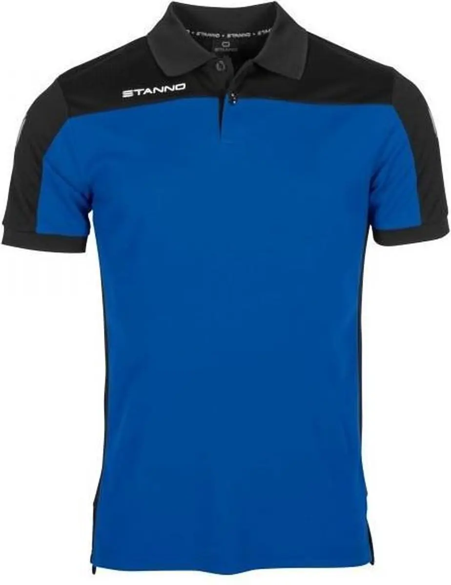 Stanno Pride Polo - XXXL - Blauw/Zwart