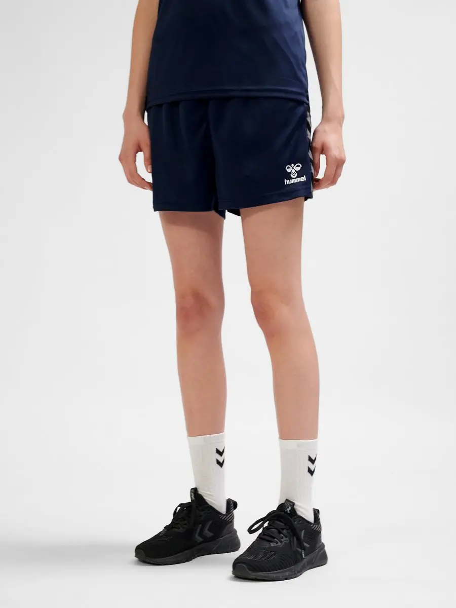 Hummel Authentic Pl Shorts Woman - Marine - XS