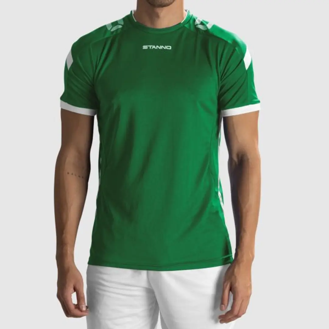 Stanno Drive Match Shirt - XXXL - Groen/Wit