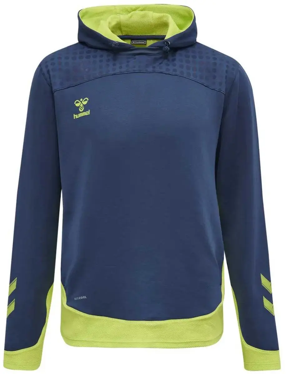 Hummel Lead Poly Hoodie Blauw L Man