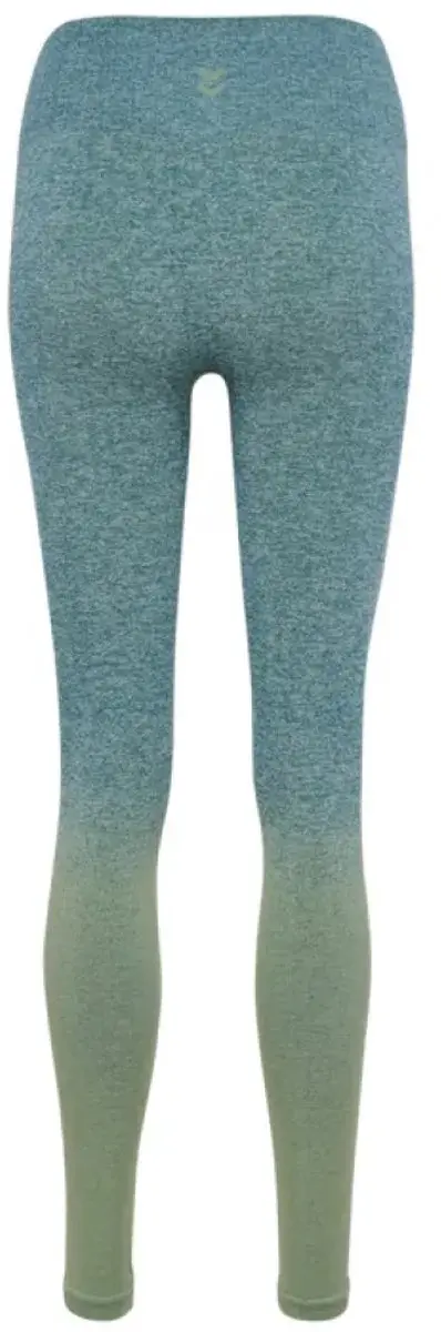 Hummel Hmlyoga Seamless Gradient Sportlegging Dames - S - Balsam/Frosty Green