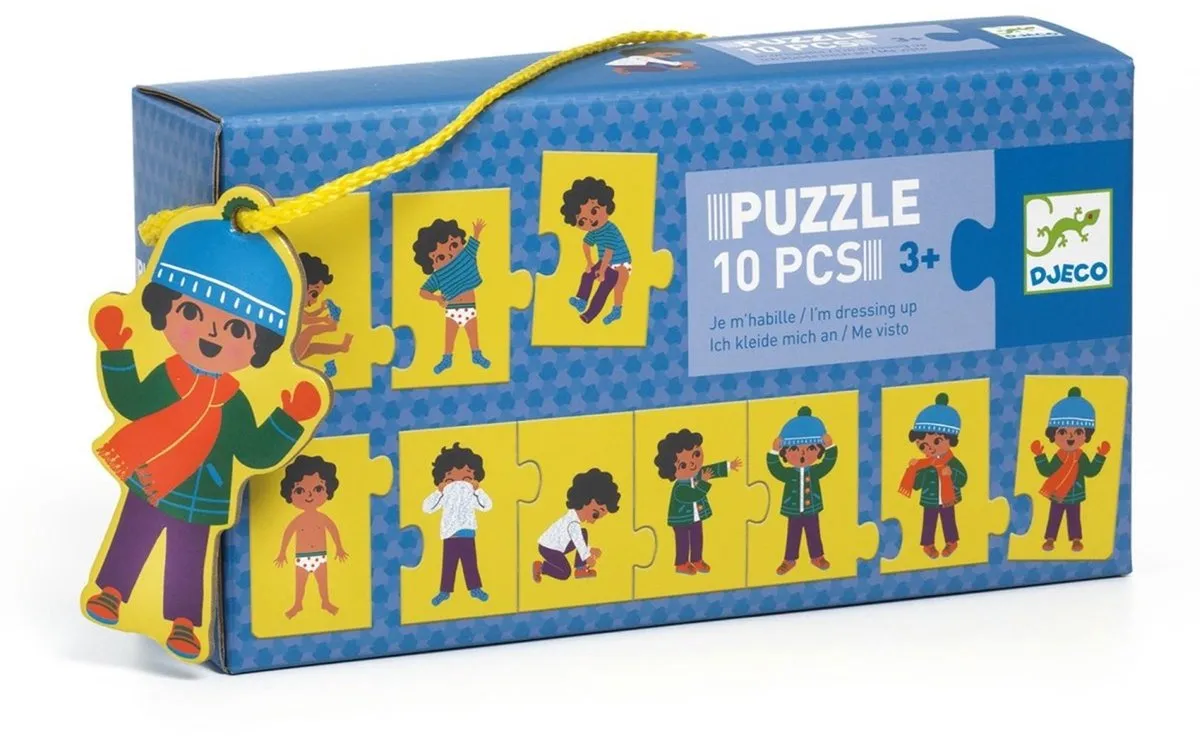 Djeco Dressing Puzzel 10-delig