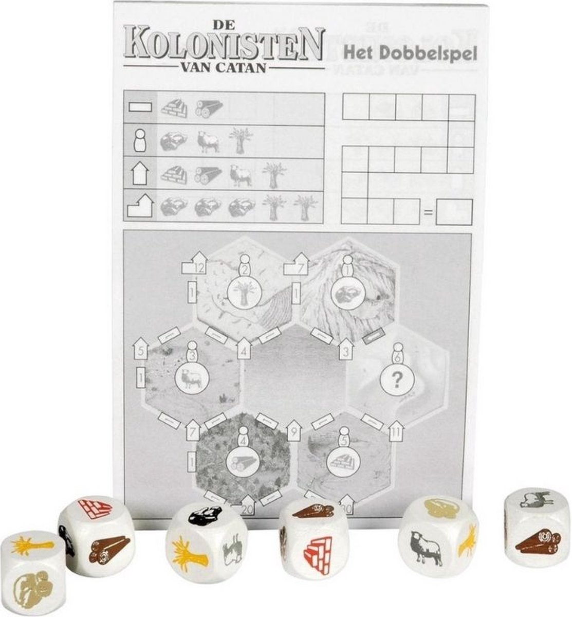 Spellenbundel - Dobbelspel - 2 Stuks - Kolonisten van Catan dobbelspel - Regenwormen