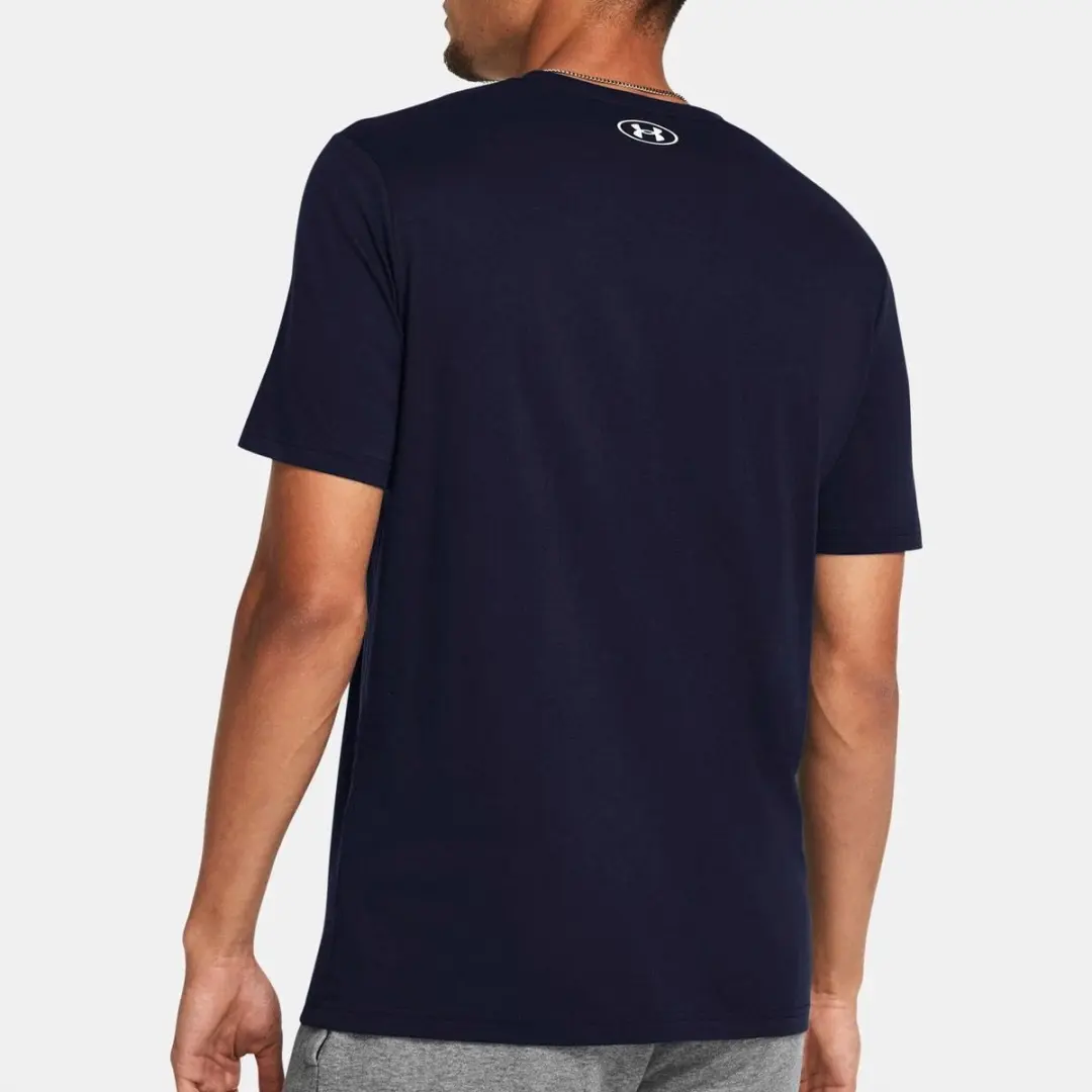 Under Armour Heren Sportshirt UA SPORTSTYLE LOGO UPDATE SS - Wit