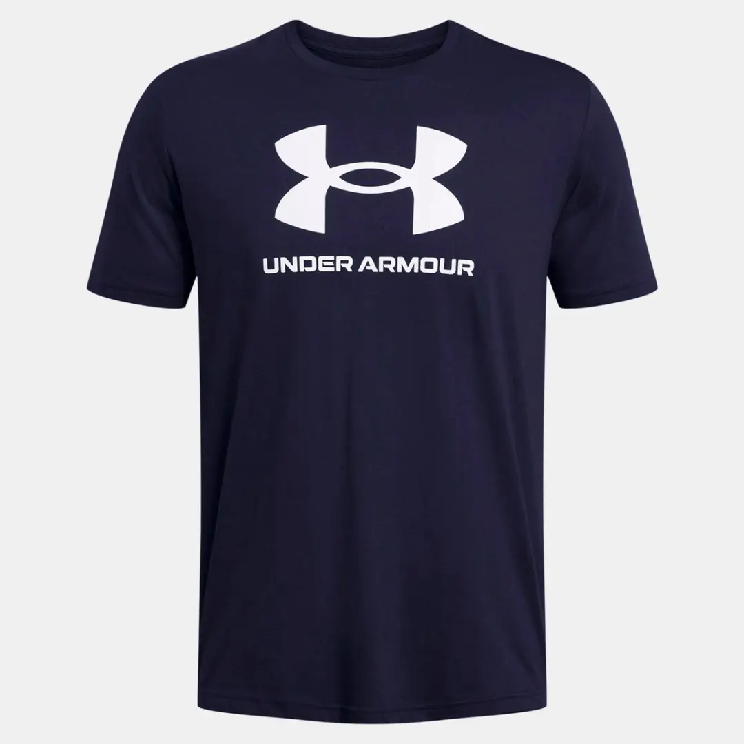 Under Armour Heren Sportshirt UA SPORTSTYLE LOGO UPDATE SS - Wit