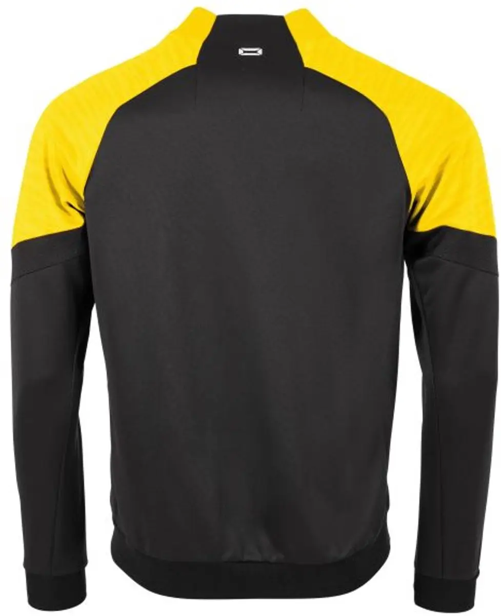 Stanno Bolt Full Zip Top XXL - Zwart/Geel - afbeelding 6 van 6