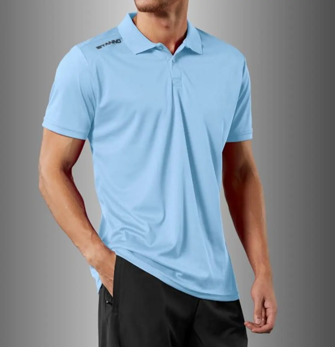 Stanno Field Polo 128 - Licht Blauw