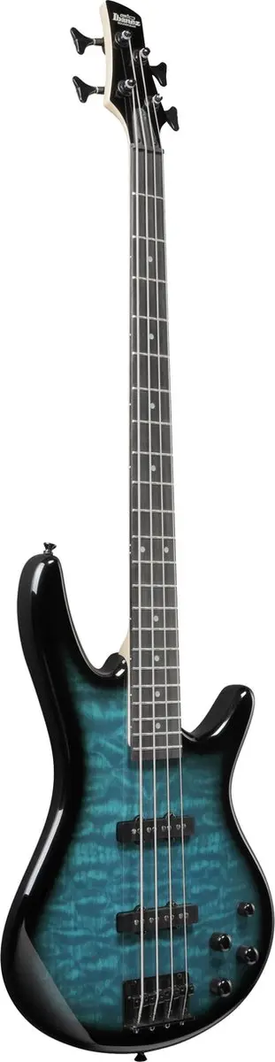 Ibanez Gio GSR280QA Elektrische Basgitaar - Transparent Marine Sunburst