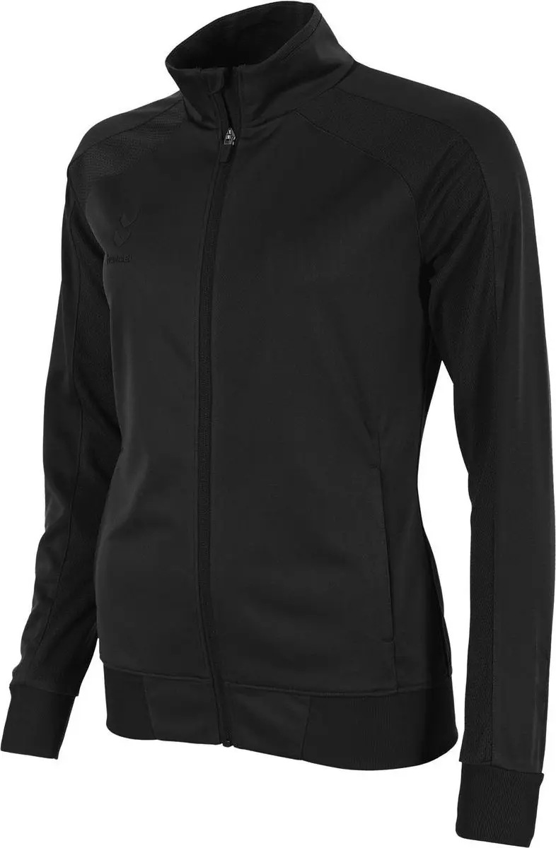 Hummel Tulsa Full Zip Top Dames - Maat M - Zwart - afbeelding 6 van 6