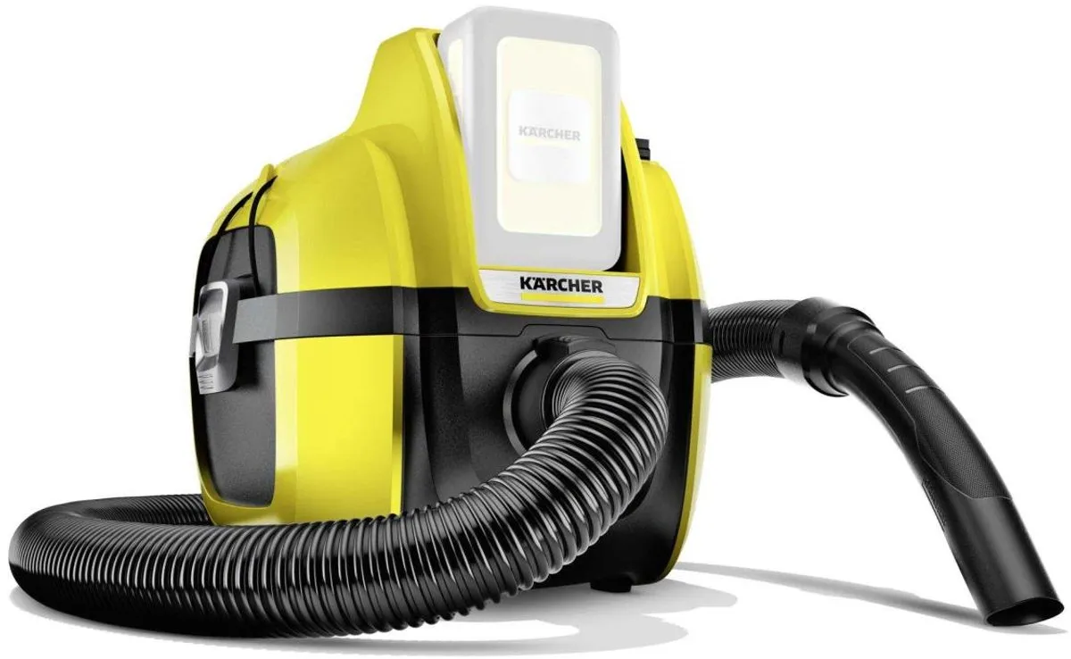 Kärcher WD 1 Compact Battery Nat-en Droogzuiger 18V - 7L