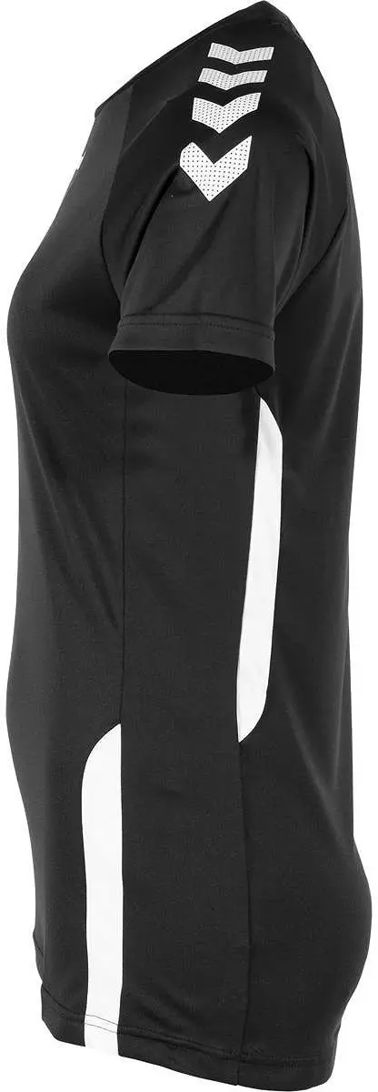 Hummel Authentic Tee Sportshirt Dames - S - Zwart