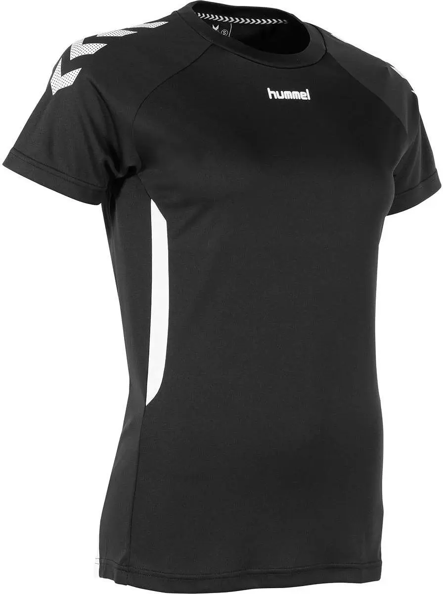 Hummel Authentic Tee Sportshirt Dames - S - Zwart - afbeelding 6 van 6