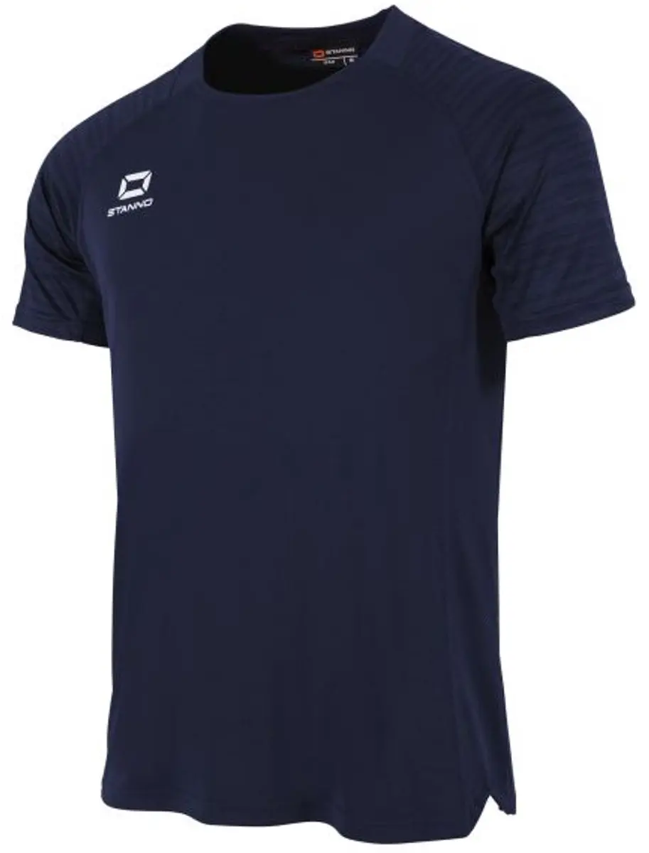 Stanno Bolt T-Shirt - Maat 116 Navy
