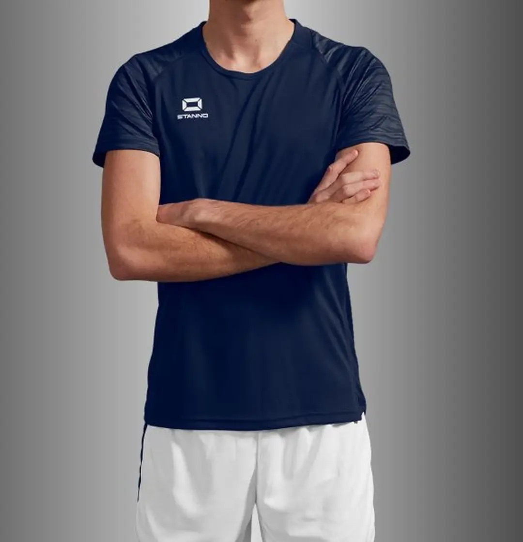 Stanno Bolt T-Shirt - Maat 116 Navy - afbeelding 6 van 6