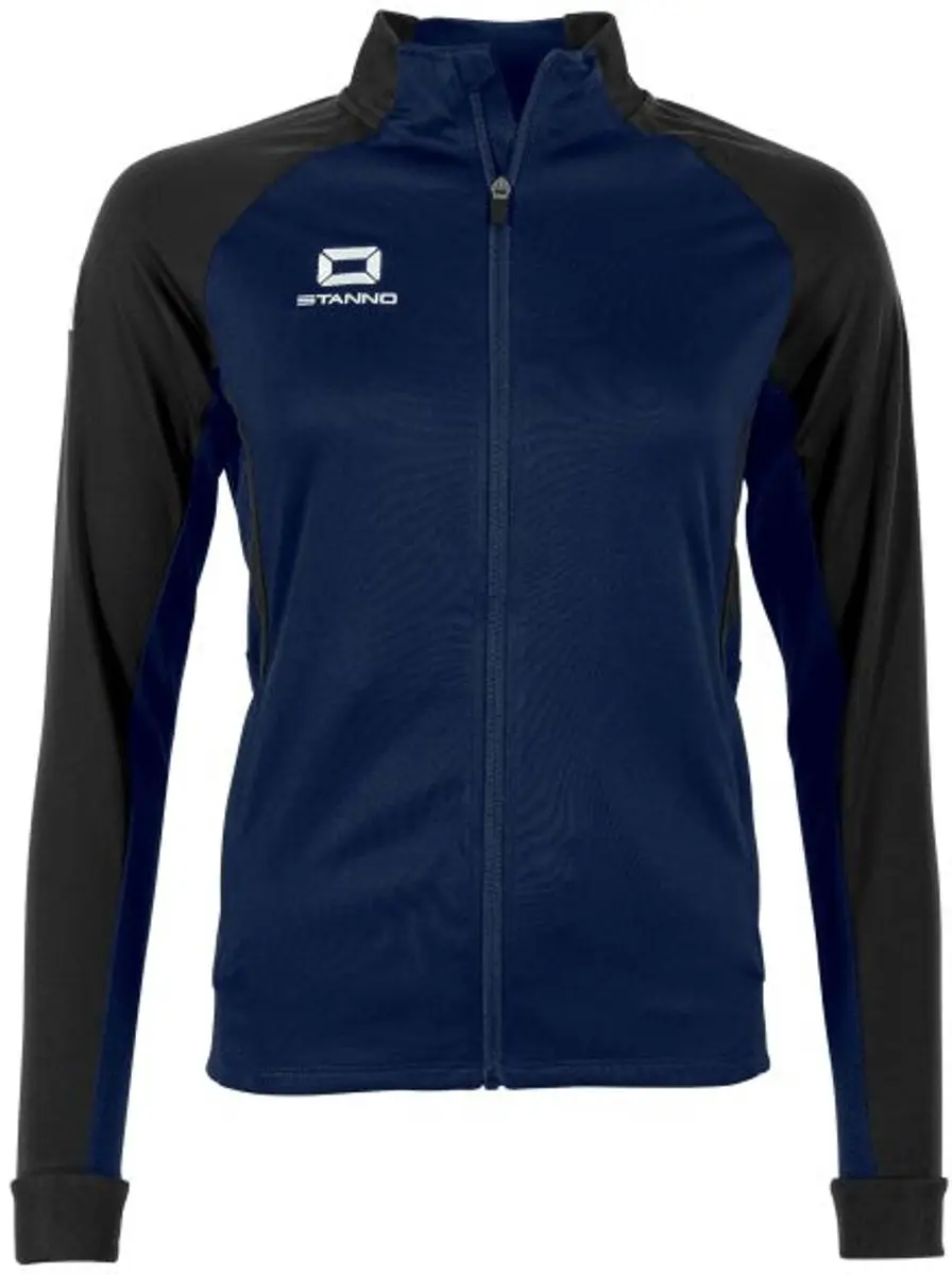 Stanno Stadio Full Zip Top Dames - L - Navy/Zwart