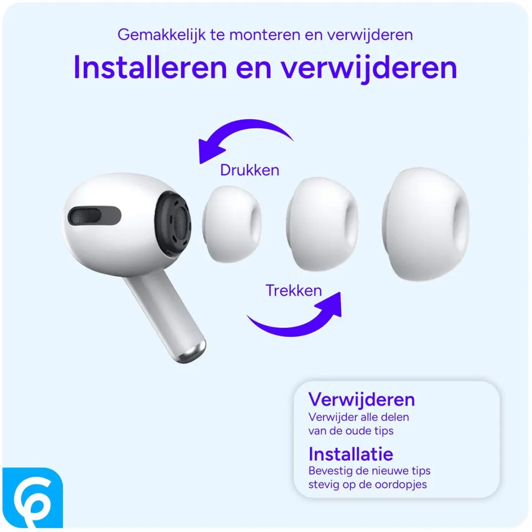 Selected by GSMpunt.nl Oordopjes XS - 3 Stuks - Wit