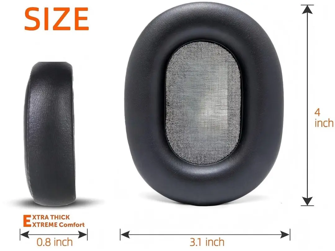 SBG Oorkussens Sony WH-1000XM5 - Zwart