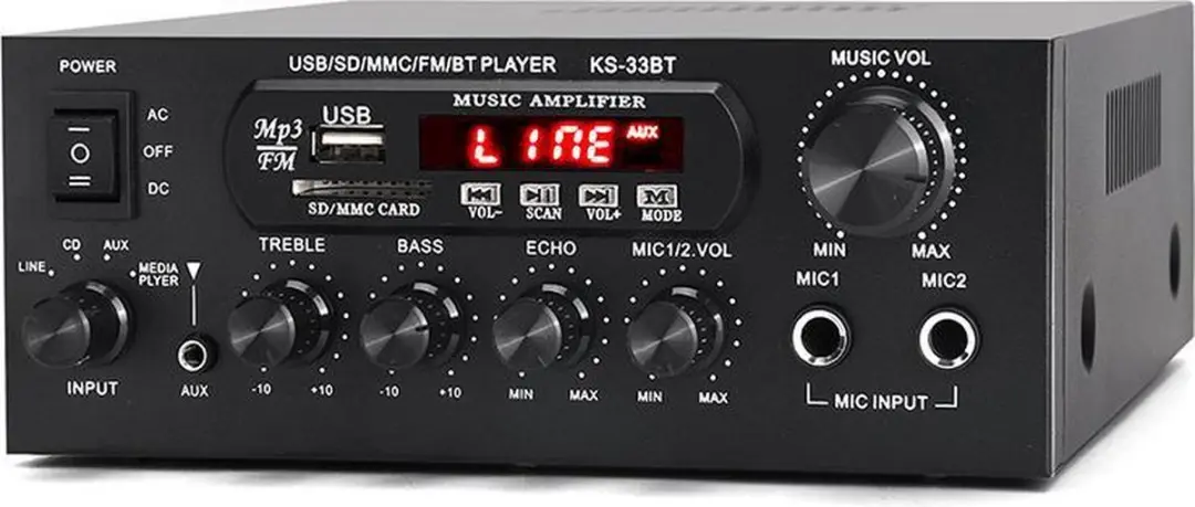NÖRDIC KS-33BT Digitale Audioversterker 500W