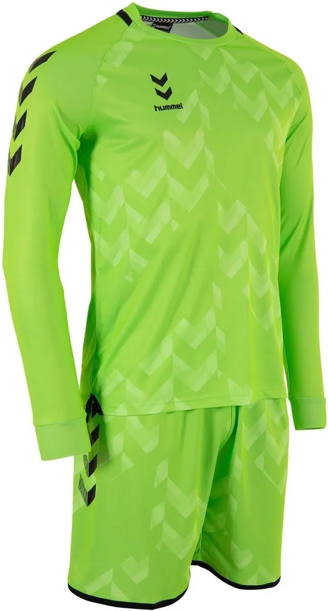 Hummel Indiana Keeperset Heren - Fluo Groen M
