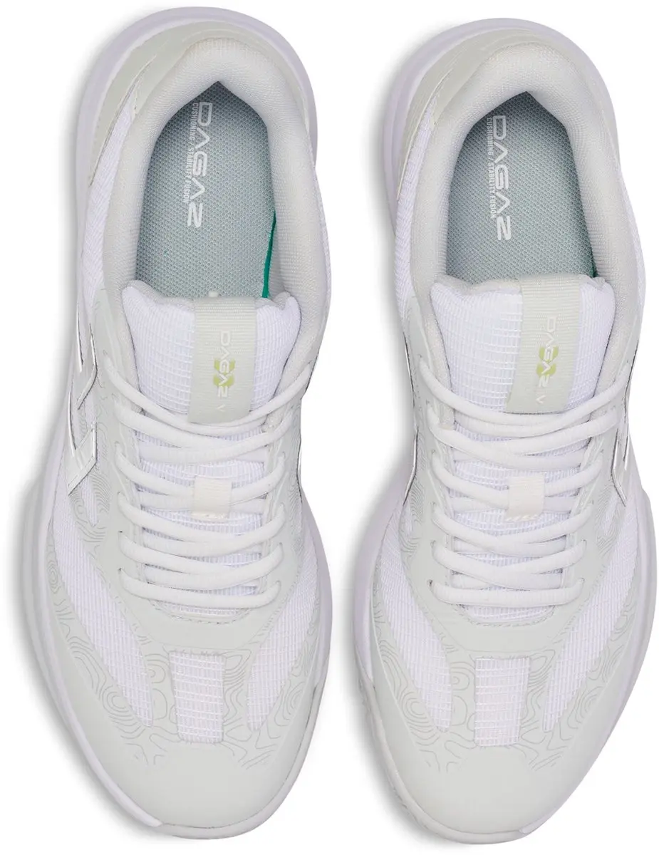 Hummel Handball Dagaz V Hallenschoenen - 45 - Wit/Grijs