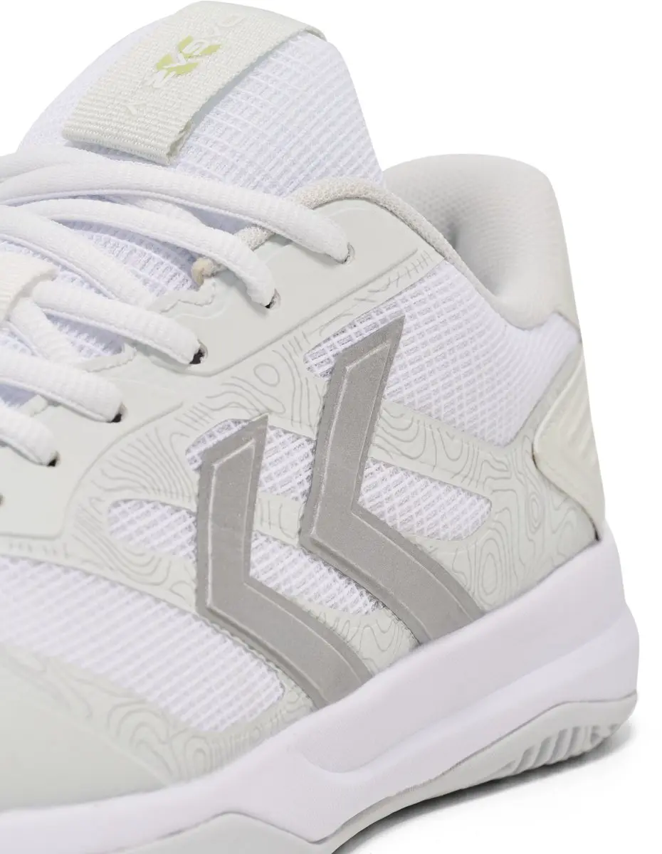 Hummel Handball Dagaz V Hallenschoenen - 45 - Wit/Grijs