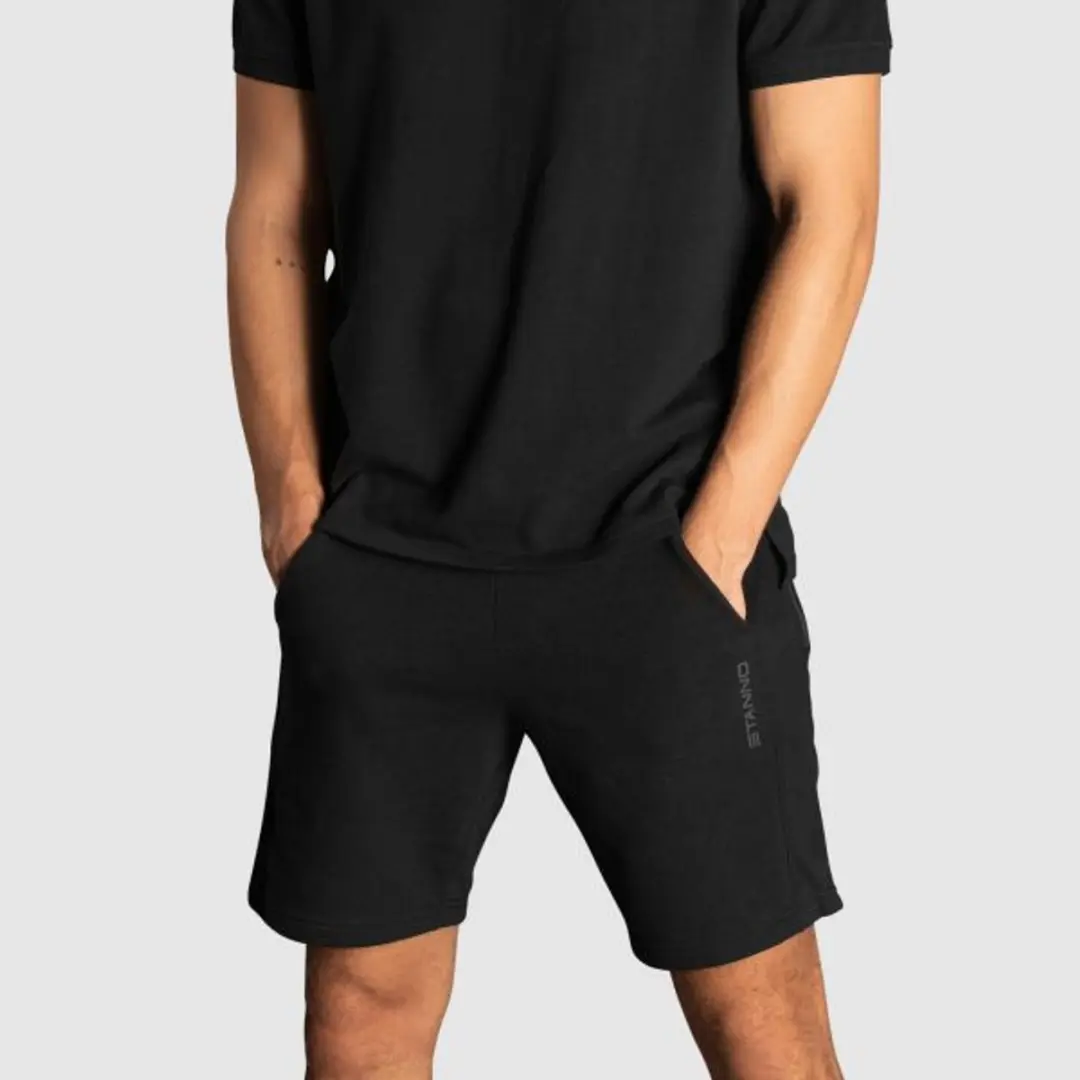 Stanno Base Sweat Shorts M - Zwart