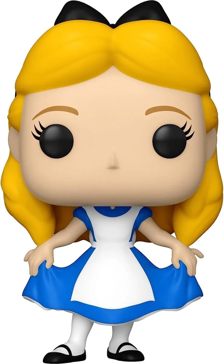 Disney POP! Alice Curtsying Verzamelfiguur - 9cm - Multicolours