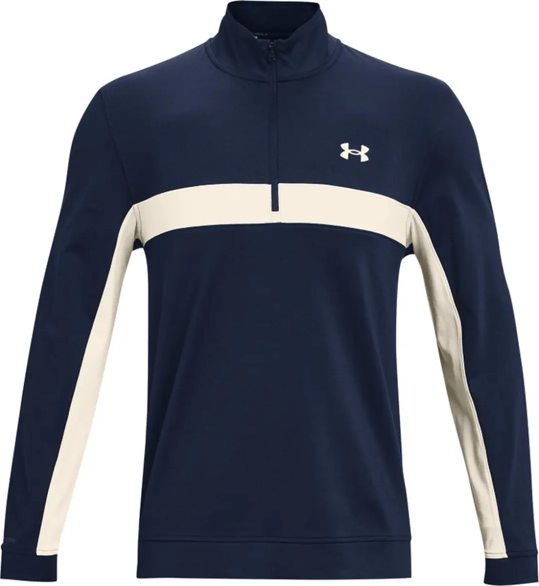 Under Armour Storm Tussenlaag 1/2 Zip - XL - Blauw/Beige - afbeelding 5 van 6