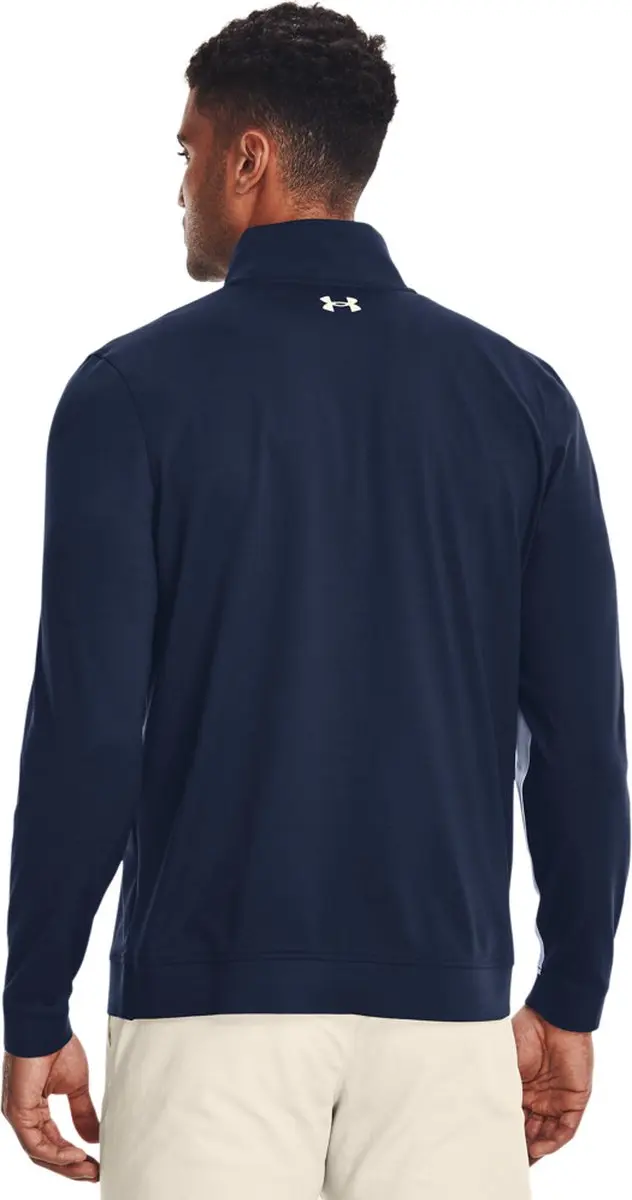 Under Armour Storm Tussenlaag 1/2 Zip - XL - Blauw/Beige - afbeelding 4 van 6
