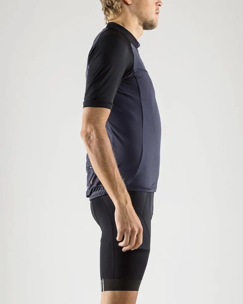Craft Velo Jersey 2.0 Fietsshirt Heren Gravel/Black M