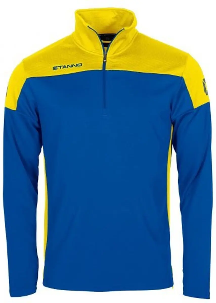Stanno Pride 1/4 Zip Top - 128 - Blauw/Geel