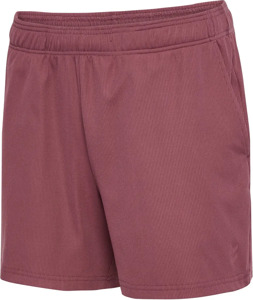 Hummel Hmlpulse Rib Shorts 232240 - Dames Sportshort - S - Nocturne