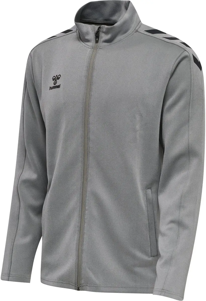Hummel Hmlcore Xk Poly Zip Sweater - M - Grijs