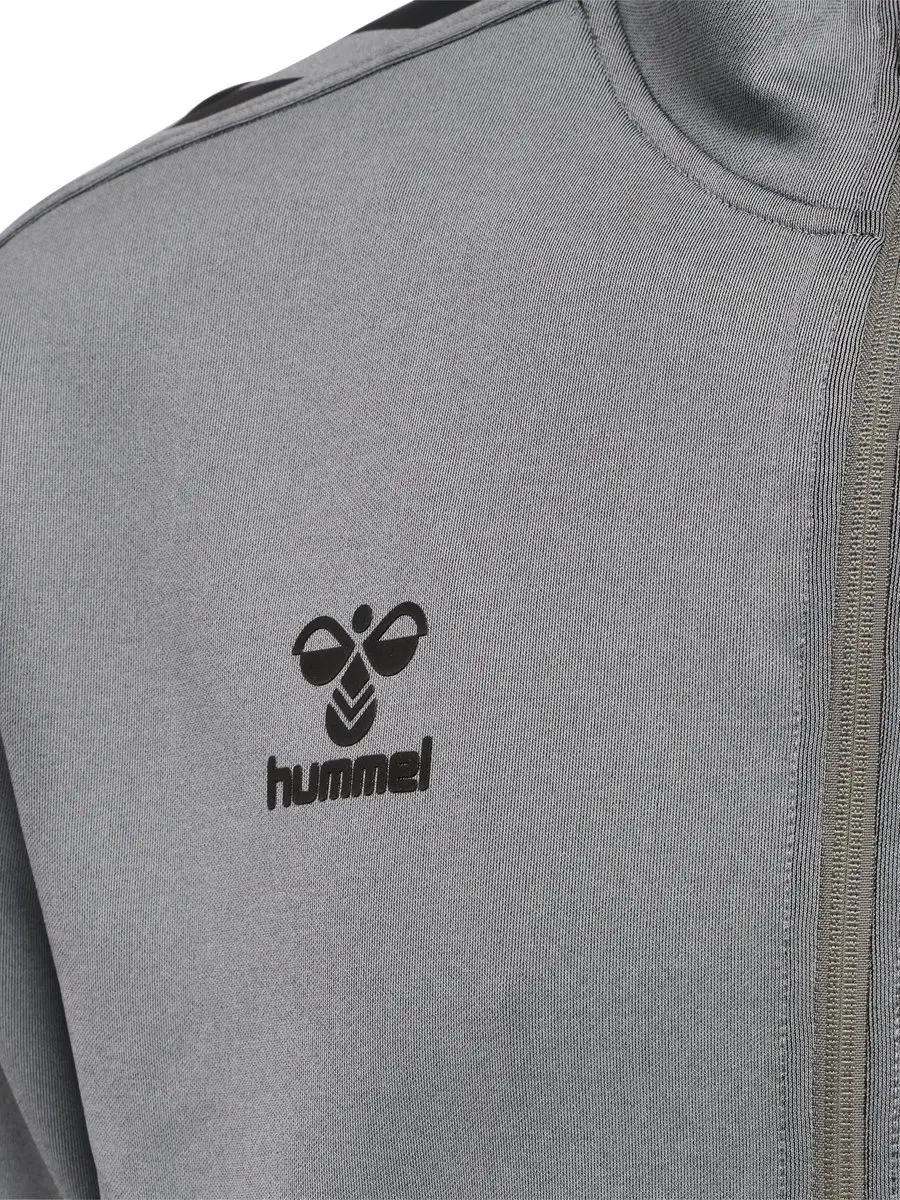 Hummel Hmlcore Xk Poly Zip Sweater - M - Grijs