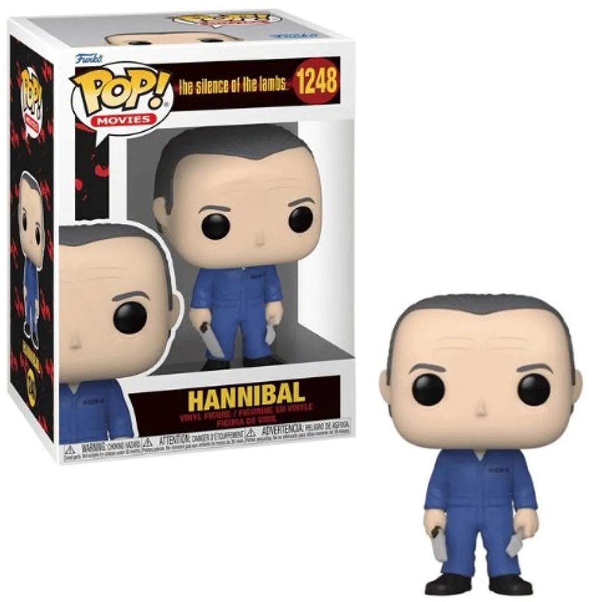 Funko POP! Movies The Silence of the Lambs Hannibal Verzamelfiguur - 9cm - Multicolor