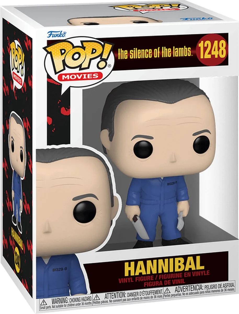 Funko POP! Movies The Silence of the Lambs Hannibal Verzamelfiguur - 9cm - Multicolor